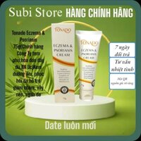 Kem dưỡng TONADO Eczema & Psoriasis Cream 75g ( Hàng Cty,NK ÚC ) kích ứng da cho trẻ em và người lớn