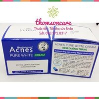 Kem dưỡng trắng da Acnes Pure White 50g - Dưỡng da trắng sáng - Chính hãng.