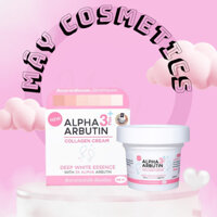 Kem Dưỡng Trắng Da Alpha Arbutin Body Collagen 3 Plus Cream Deep White Essence - 100g