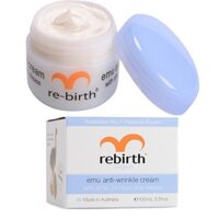 Kem dưỡng trắng da ban đêm tinh dầu đà điểu Emu và AHA trái cây Rebirth EMU 100ml