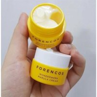 Kem Dưỡng Trắng Da Ban Đêm Forencos Wonderwerk Marula Cream 10g (màu vàng)