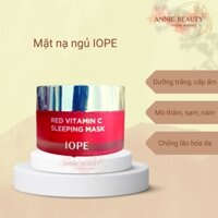 Kem dưỡng trắng da ban đêm IOPE RED VITAMIN C dưỡng mờ thâm sạm nám, cấp ẩm nâng cơ chống lão hóa da