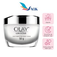 Kem dưỡng trắng da ban đêm Olay Luminous Light Perfecting Night Cream (50g)