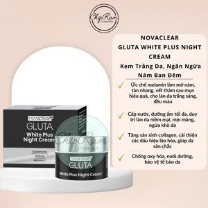 Kem dưỡng trắng da ban ngày Gluta White CC-Whitening Cream 30g