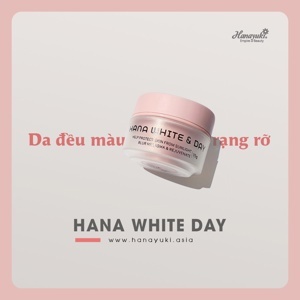 Kem dưỡng trắng da ban ngày Hana White & Day