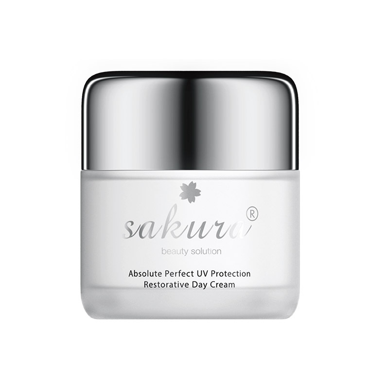 Kem dưỡng trắng da ban ngày - Sakura Absolute Perfect UV Protection Restorative Day Cream - 30g