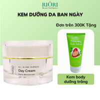 Kem dưỡng trắng da ban ngày RIORI HANA DAY CREAM 30g giúp da mềm mịn tăng cường bảo vệ và dưỡng ẩm da