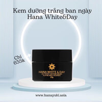 KEM DƯỠNG TRẮNG DA BAN NGÀY HANA WHITE & DAY