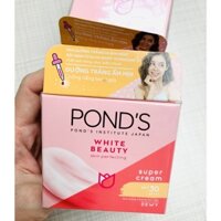 Kem dưỡng trắng da ban ngày Pond's White Beauty Super Cream SPF 30 PA+++ 50g - Sản xuất Thái Lan