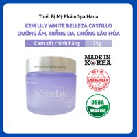KEM DƯỠNG TRẮNG DA BELLEZA CASTILLO WHITE LIE LILY WHITE SKIN 75g - Hàng chính hãng