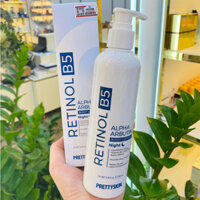 KEM DƯỠNG TRẮNG DA BODY BAN ĐÊM PRETTY SKIN RETINOL B5 ALPHA ARBUTIN BODY LOTION NIGHT 250ML - 15844