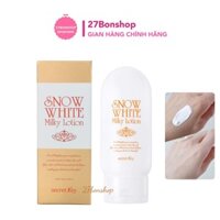 KEM DƯỠNG TRẮNG DA BODY SNOW WHITE MILKY LOTION SECRET KEY