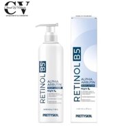 Kem Dưỡng Trắng Da Body PrettySkin Retinol B5 Alpha Arbutin 250ml