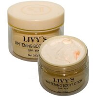 🎀Kem Dưỡng Trắng Da Body Livy's Thái Lan - 250g