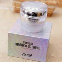 Kem dưỡng trắng da cao cấp Ốc Sên Goodal Premium Snail Tone Up Cream Hàn Quốc 50ml cải thiện tông da làm mờ thâm sạm