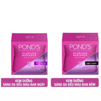 Kem Dưỡng Trắng Da Cao Cấp Ngày Và Đêm Pond's Flawless Radiance Derma 50g chính hãng