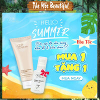 Kem Dưỡng Trắng Da cao Cấp Body Barbie Skin 150g Tặng Kèm Body Oil Dưỡng ẩm chuyên sâu