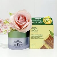 Kem Dưỡng Trắng Da - Chống Lão Hóa Deleaf Thanaka 40ml Chăm Sóc Da (Tặng chai xịt thơm body 10ml)