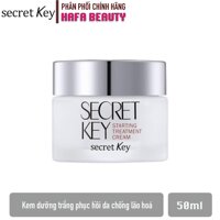 Kem dưỡng trắng da chống lão hóa Secret Key Starting Treatment Cream 50g