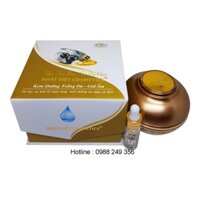 KEM DƯỠNG TRẮNG DA GIỮ ẨM NGỌC TRAI ĐEN - SỮA ONG CHÚA NHẬT VIỆT COSMETICS 25G -30G