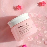 Kem Dưỡng Trắng Da Hàn Quốc innisfree jeju cherry blossom tone up cream màu hồng