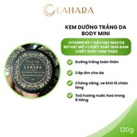 Kem Dưỡng Trắng Da LAHARA Intensive Body Whitening Cream 120g