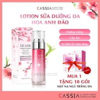 Kem dưỡng trắng da mặt chiết xuất hoa anh đào, Kem dưỡng ẩm chống lão hóa, Emulsion cấp ẩm phục hồi tái tạo da LEADR