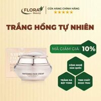 Kem Dưỡng Trắng Da Mặt FLORA BEAUTY WHITENING FACE CREAM 50g - Hàng Chính Hãng