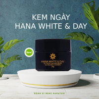 Kem Dưỡng Trắng Da Mặt Hana White Day, Kem Face Dưỡng Ẩm Da Mặt Ban Ngày Hanayuki Chính Hãng 25g