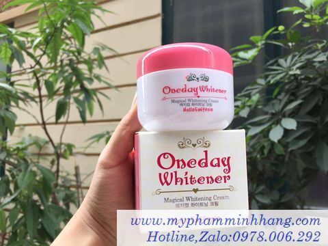 Kem dưỡng trắng da mặt Oneday Whitener Magical Whitening Cream