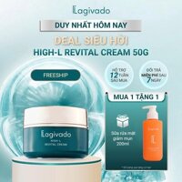 Kem dưỡng trắng da, mờ thâm nám, đốm nâu Lagivado High-L Revital Cream với Arbutin 2% - 50 g