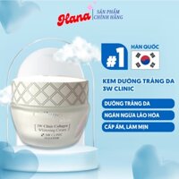 Kem Dưỡng Trắng Da, Ngăn Ngừa Lão Hóa 3W Clinic Collagen Whitening Cream 3W061 Hanabeauty