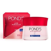 Kem dưỡng trắng da ngừa lão hóa ban đêm Pond's Age Miracle Night Cream 50g