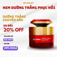 Kem dưỡng trắng da Ruby lựu đỏ ban đêm Dr.Halee