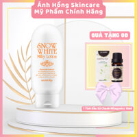 Kem Dưỡng Trắng Da Snow White Milky Lotion Secret Key