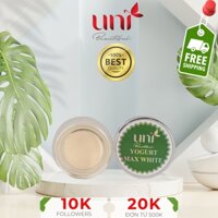 Kem Dưỡng Trắng Da Sữa Chua Căng Bóng Mờ Thâm Nám Tàn Nhang Đều Màu Chống Nắng Cho Da Dầu 5g Chính Hãng Uni Beautiful
