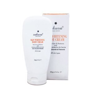 Kem dưỡng trắng da toàn thân Sakura Skin Whitening Body cream - 200g