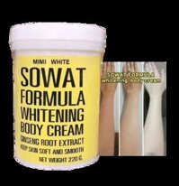 Kem dưỡng trắng da toàn thân Mimi White Sowat Formula Whitening Body Cream Ginseng Root Extract