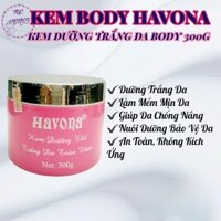 Kem dưỡng trắng da toàn thân Havona (nắp bạc)