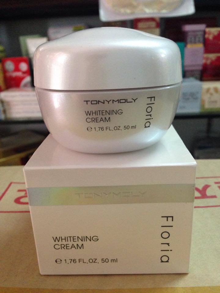 Kem dưỡng trắng da TonyMoly new Floria Whitening Cream