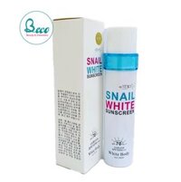 Kem Dưỡng Trắng Da White Body Snail White Suncreen Spf70 PA+++
