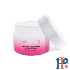 Kem dưỡng trang điểm trắng da toàn thân – Vacci Double Whitening Magic Body Cream