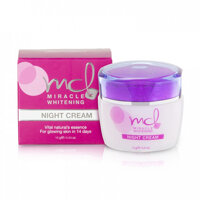 Kem Dưỡng Trắng MCL Miracle Whitening Night Cream 15gr