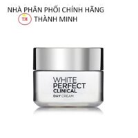 Kem dưỡng trắng mịn và giảm thâm nám ban ngày L'Oreal Paris White Perfect Clinical Day SPF 19PA +++ 50ml (kem ngày)