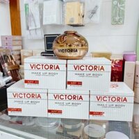 Kem Dưỡng Trắng Nâng Tone Da Victoria Make Up Body Collagen and Pearl Power SPF30