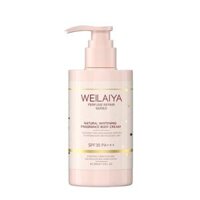 Kem Dưỡng Trắng Nâng Tông Da Weilaiya Natural Whitening Fragrance Body Cream 200ml