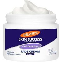 Kem Dưỡng Trắng Sáng Da Ban Đêm, Mờ Thâm Nám – Tàn Nhang Palmer’S Skin Successanti Dark Spot Fade Cream Night (75g)