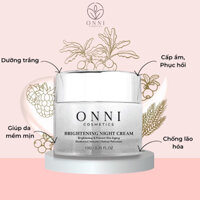 Kem dưỡng trắng sáng da chống lão hóa Onni ( dành cho mặt )( dùng thử) - Ban Đêm - 10 gram