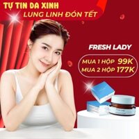 Kem Dưỡng Trắng Sáng Và Đều Màu Da Fresh Lady Với Công Nghệ Vi Tinh Thể Giúp Mờ Thâm Nám, Tàn Nhang