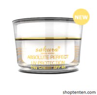 Kem dưỡng trắng trị nám ban ngày Sakura Absolute Perfect UV Protection Day Cream SPF45